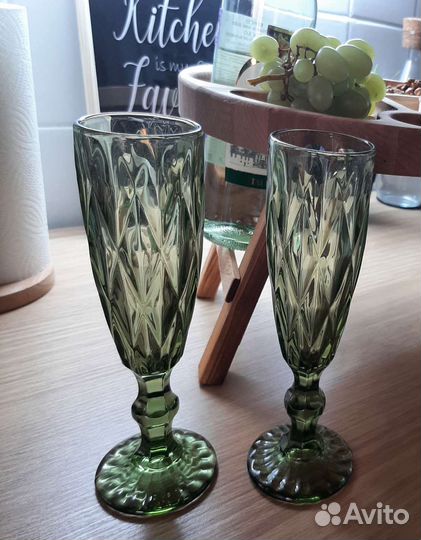 Бокалы для шампанского 6 шт