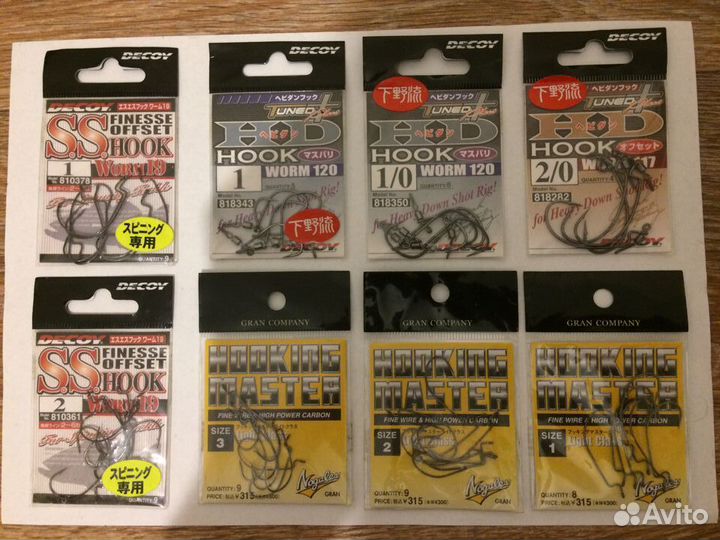 Силикон YUM,GaryYamamoto,mega,Softics,крючки Owner