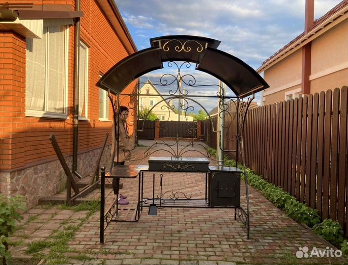 Мангал из стали