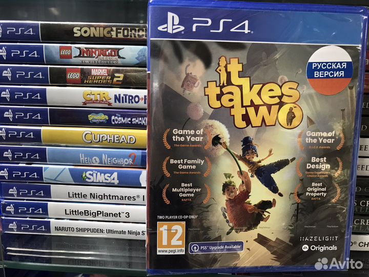 It takes two ps4/магазин Аладдин
