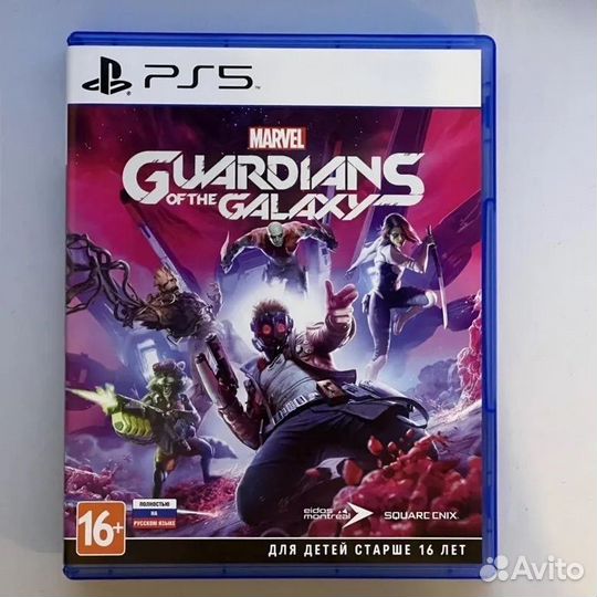 Стражи галактики ps5 Диск