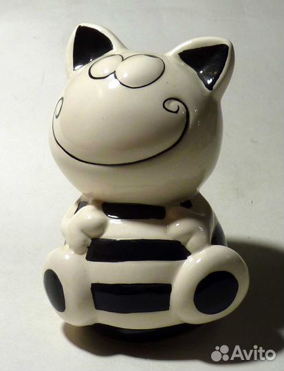 Керамические фигурки котов (кошек)