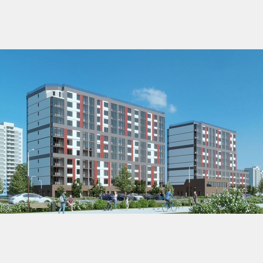 1-к. квартира, 33,5 м², 4/11 эт.