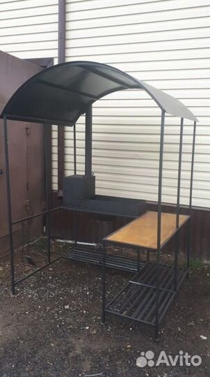 Мангалы под навесом