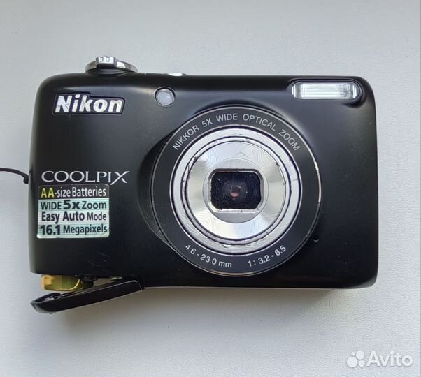 Компактный фотоаппарат nikon на запчасти