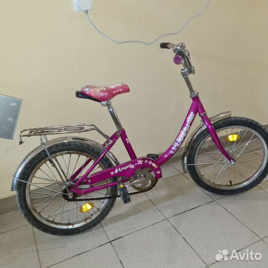 Велосипед детский 18 дюймов для девочки