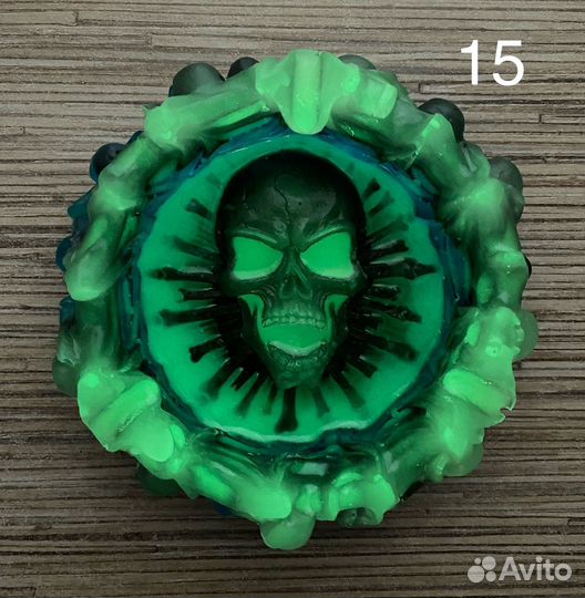 Пепельница светящаяся ручной работы