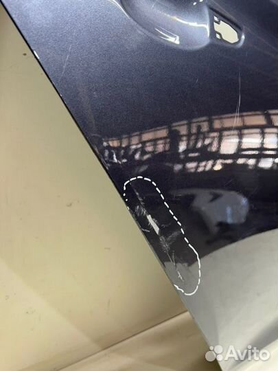 Дверь боковая задняя правая Hyundai Solaris 2