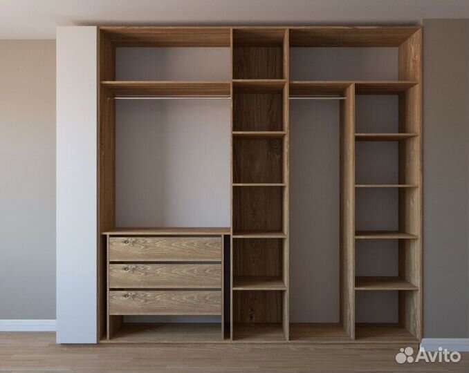 Зеркальный шкаф