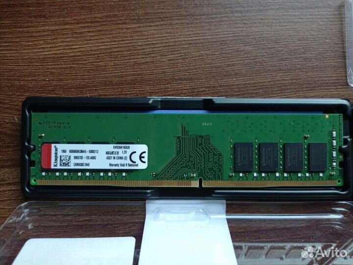 KVR26N19S8/8 (2 шт 16GB) 8 + 8 GB Kingston