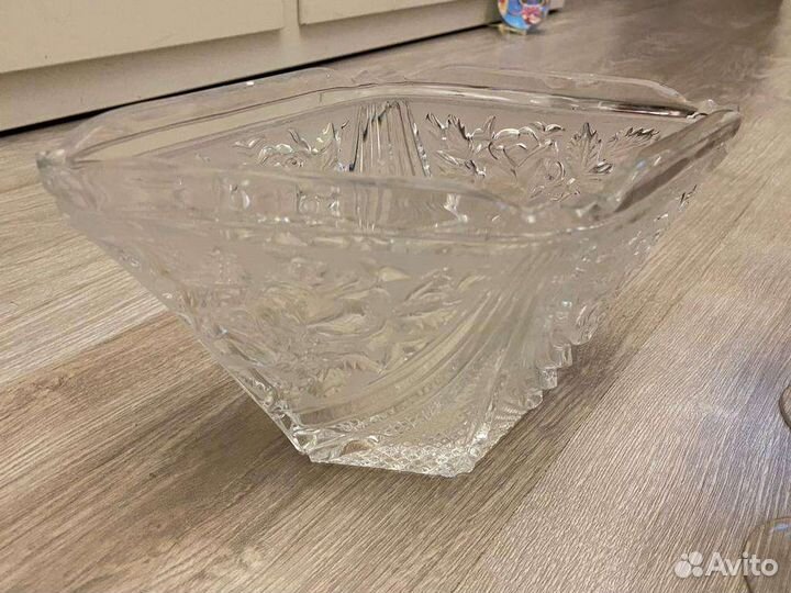 Хрустальные Рюмка/бокалы,Ваза,Конфетница