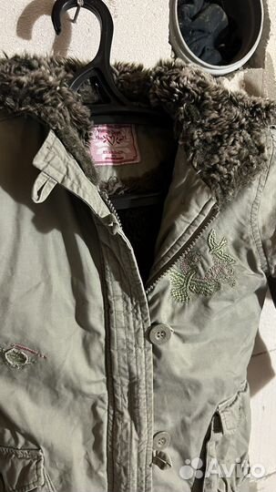 Парка для девочки 128