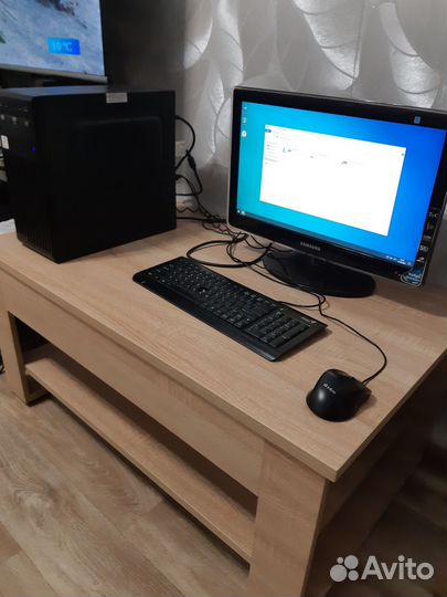 I5-6500 cpu 3.20ghz с манитором и клавиатурой
