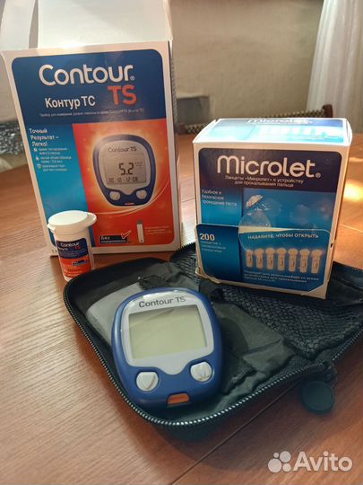 Прибор для измерения глюкозы в крови Contour TS