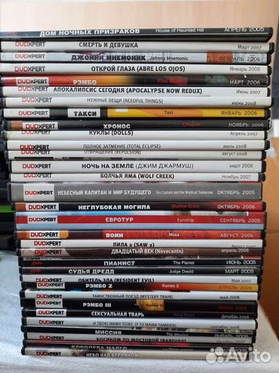 Dvd диски приложение к журналам dvd expert