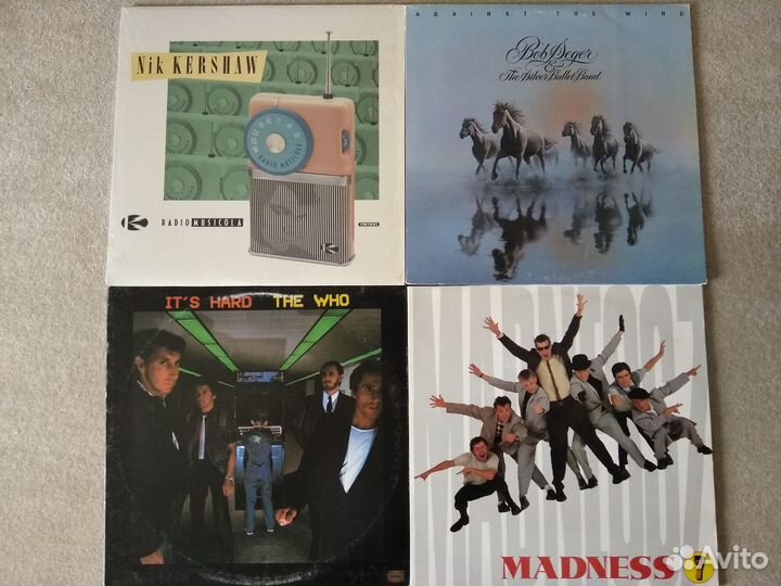 Грампластинки Thin Lizzy, David Bowie, Foghat