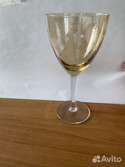 Фужер СССР цветное стекло