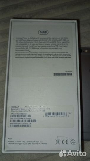iPhone 6S, 16 ГБ