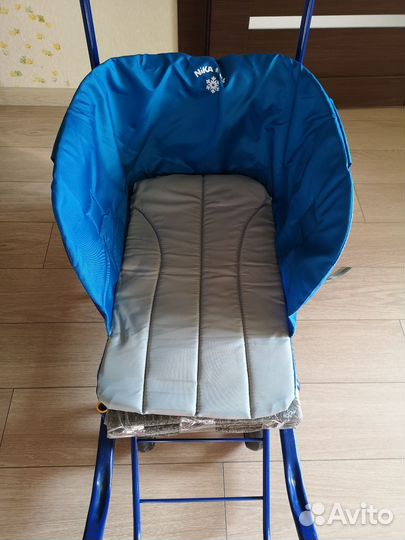 Детские санки на колесах