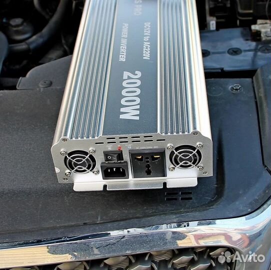 Инвертор 2000 Вт 12*220 ибп котла преобразователь