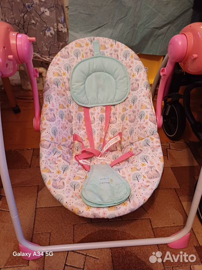 Детская электронная качель