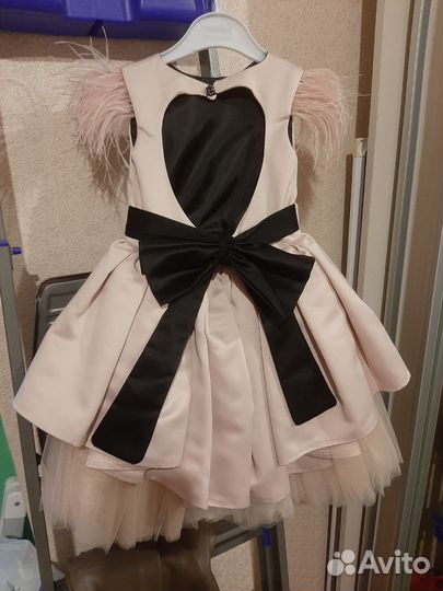 Нарядное платье для девочки 86 92
