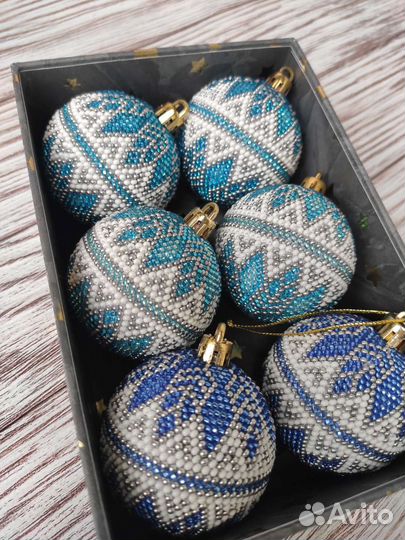 Елочные игрушки ручной работы