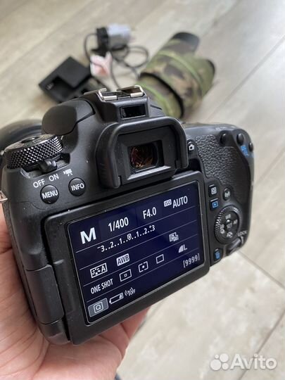 Canon 77d с объективами