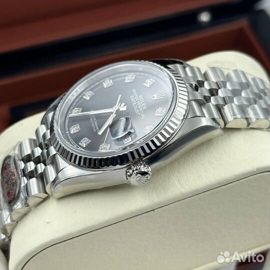 Часы Rolex Datejust Black Diamond Dial