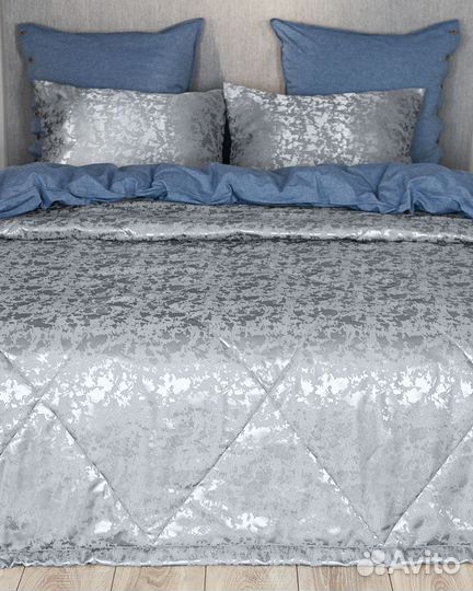 Покрывало Версаль серый