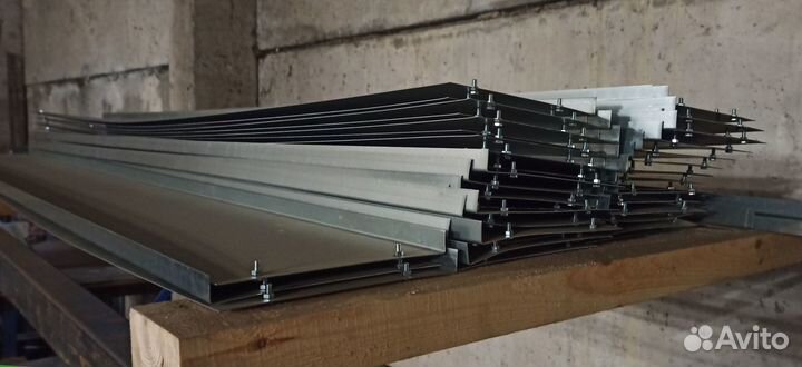 Грядки оцинкованные усиленные