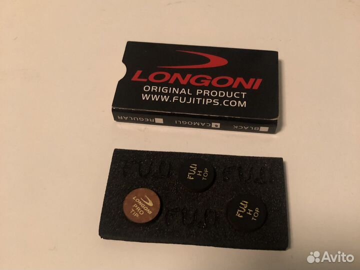 Наклейка для кия. Longoni Fuji Camogli Hard