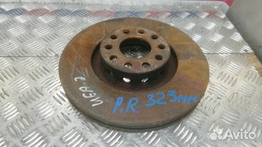 Диск тормозной передний volkswagen phaeton 1 (UEA0