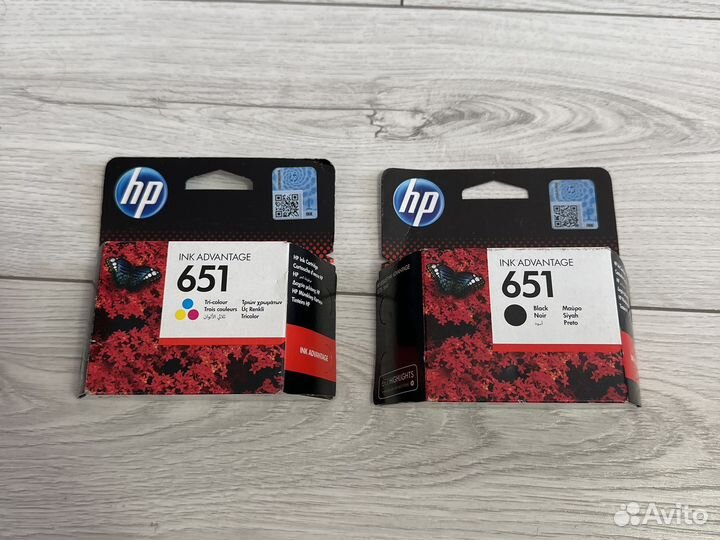 Картриджи hp 651 - комплект HP651, 202