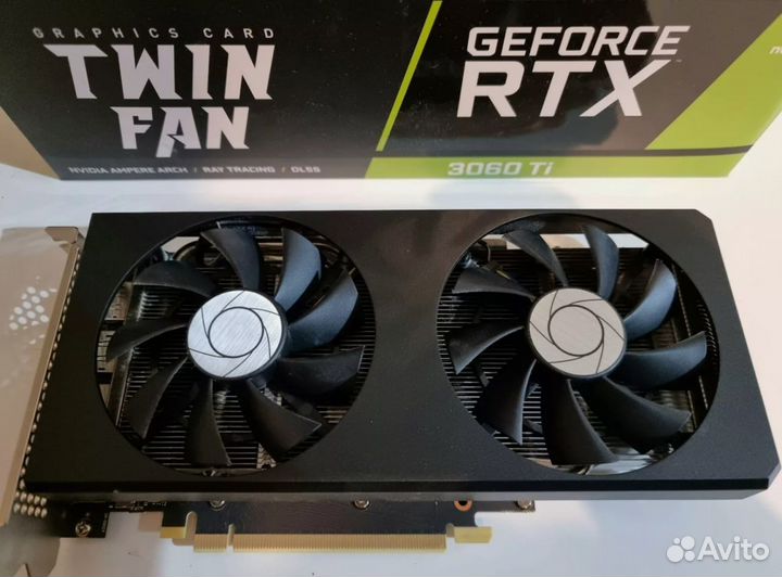 Видеокарта MSI 3060TI twin FAN