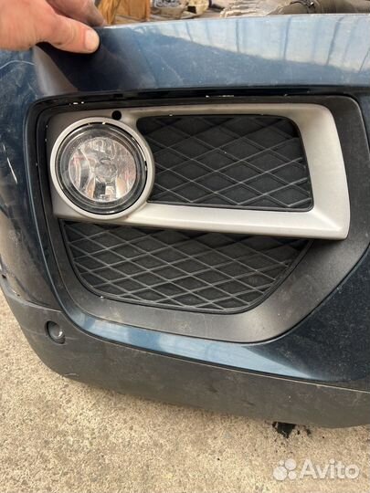 Решетка переднего бампера на bmw e71 x6 рест