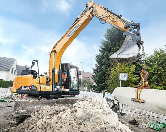 Аренда экскаваторов, гидромолот (Bobcat,Sany,JCB)