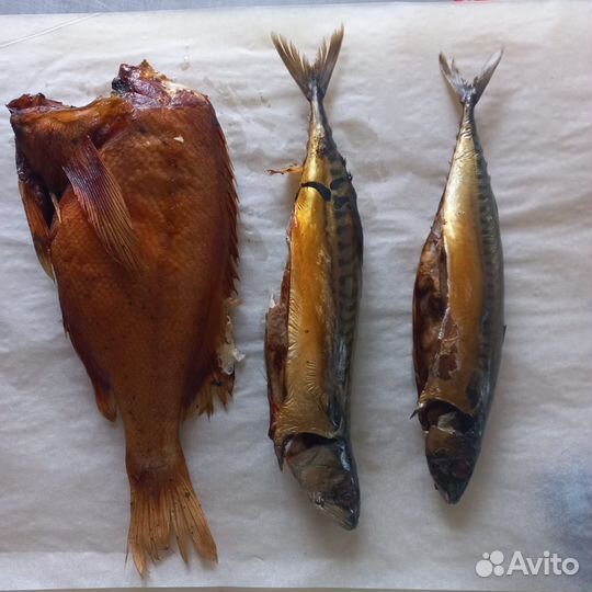 Форель горячего копчения