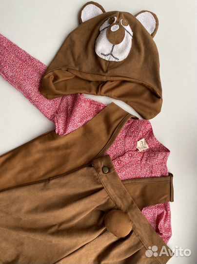 Костюм медведя и мышонка