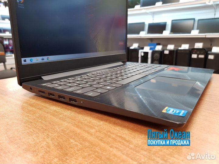 Ноутбук Lenovo FHD, AMD A6 9225, DDR4, SSD