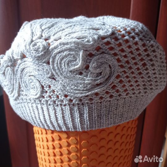 Вязаные летние шапочки женские