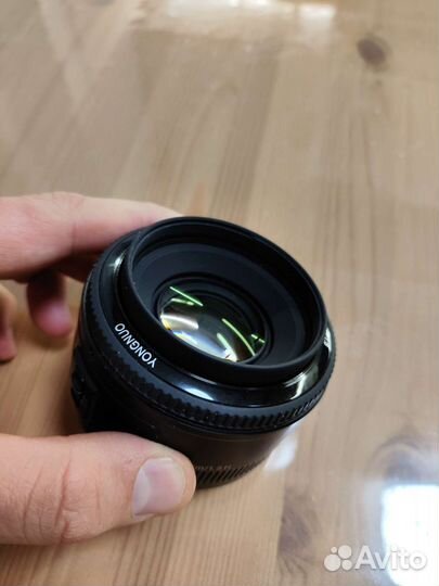 Объектив yongnuo YN50mm F1.8 Canon EF