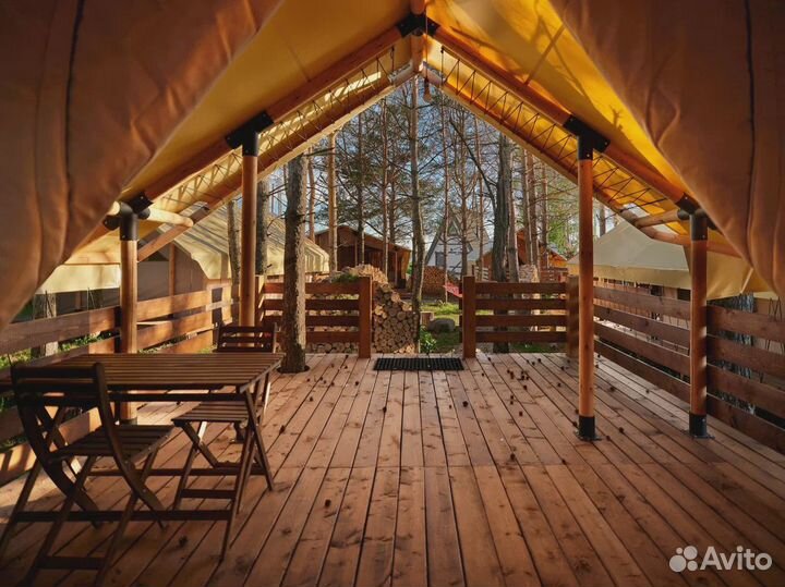 Тент для глэмпинга