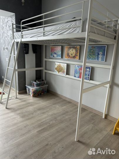 Каркас кровати-чердака IKEA Svarta