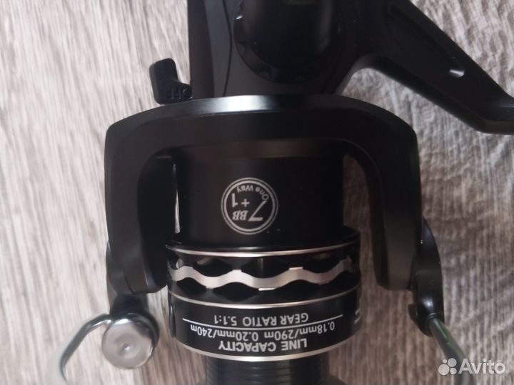 Катушка Mifine 2000, 7+1 bb, 5.1:1