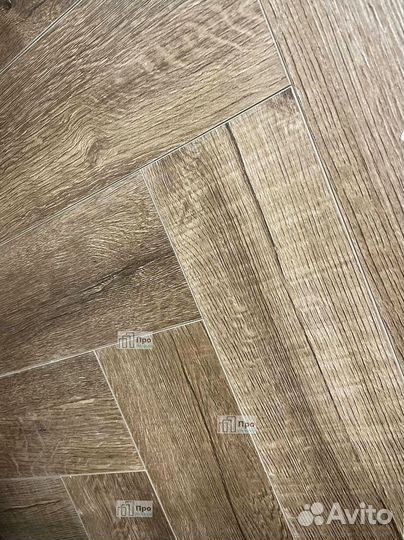 Кварцвиниловый ламинат елочка