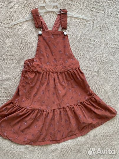 Новый вельветовый сарафан 116