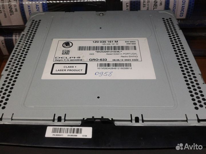 Магнитола Шкода Фабия Свинг Swing RCD 310