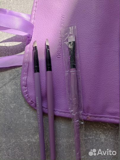 Кисти для макияжа + органайзер