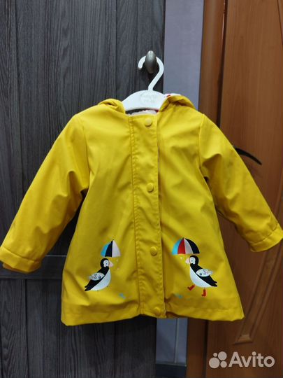 Ветровка дождевик детский motherbear mothercare